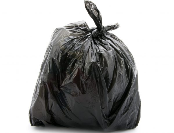Black Garbage Bag 